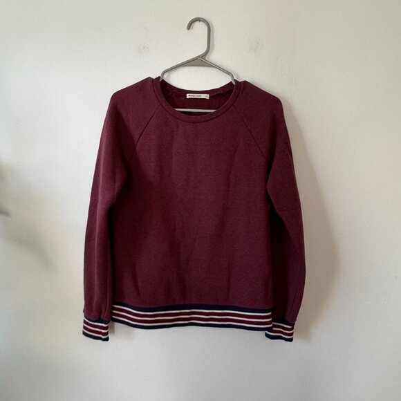 Marine Layer Tops - Marine Layer Sweatshirt Maroon